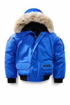 Chamarras Canada Goose Niños Mexico - PBI Chilliwack Chaqueta De Bombardero Azules OC6904538